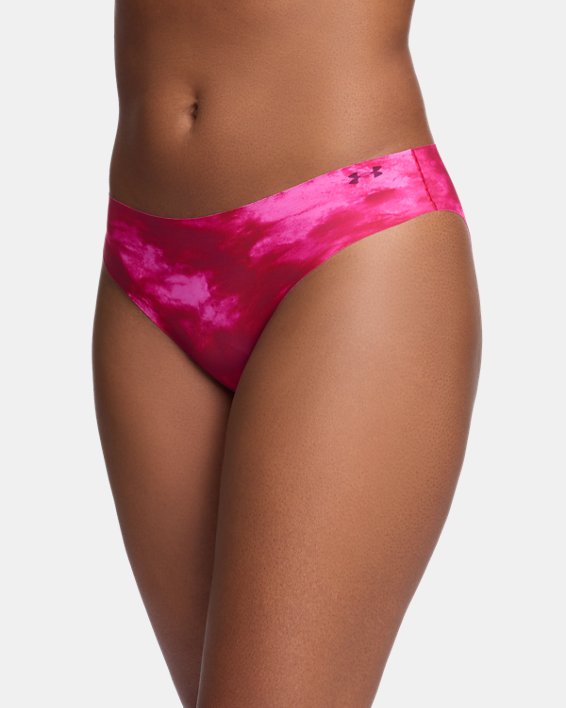 UA Pure Stretch Printed Women's 3 Pack No Show Bikini