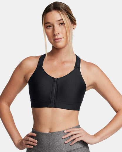 UA Infinity 2 High Zip Women's Sports Bra