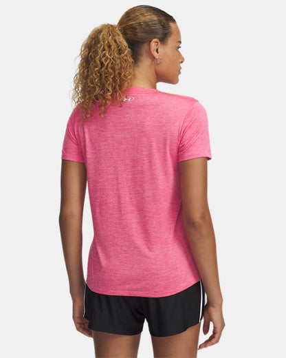 UA Tech Twist Women's V Neck Short Sleeve