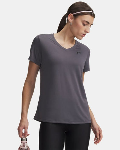 UA Tech Women's V Neck Short Sleeve