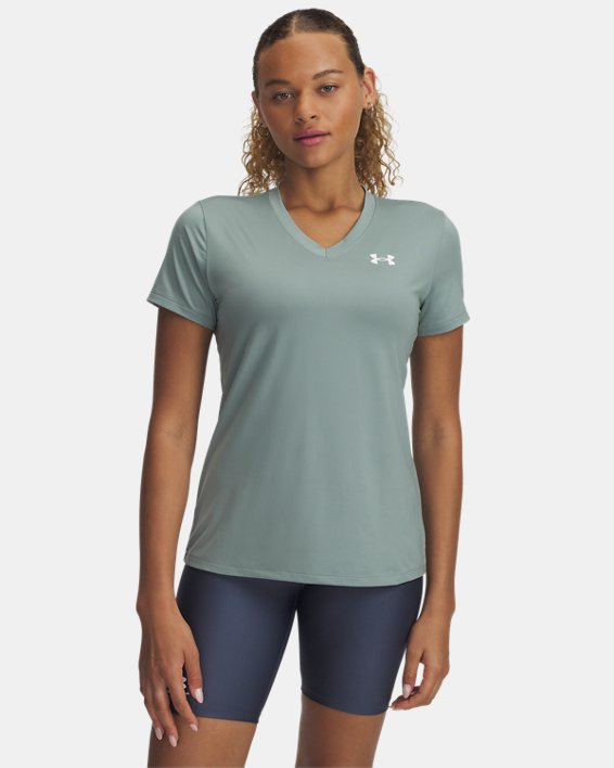 UA Tech Women's V Neck Short Sleeve