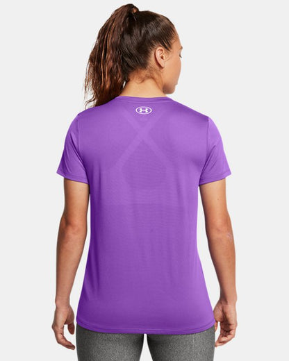 UA Tech Women's V Neck Short Sleeve