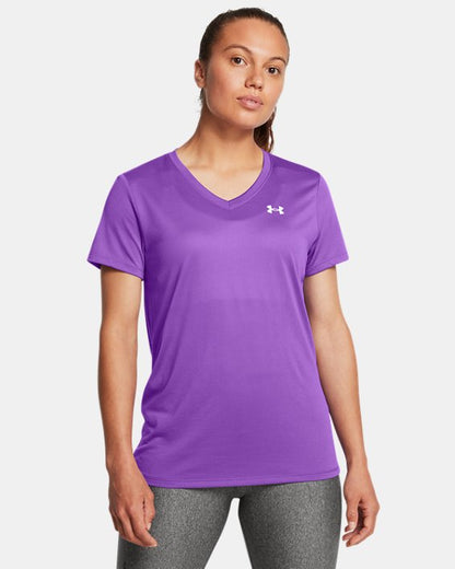 UA Tech Women's V Neck Short Sleeve