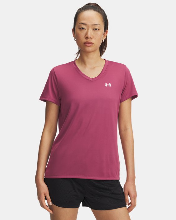 UA Tech Women's V Neck Short Sleeve