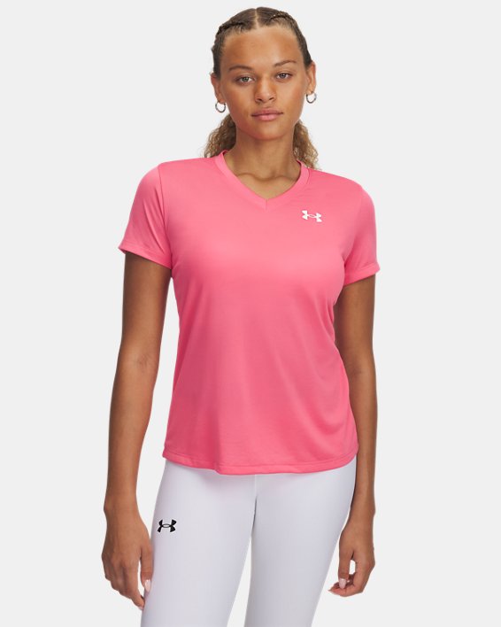 UA Tech Women's V Neck Short Sleeve