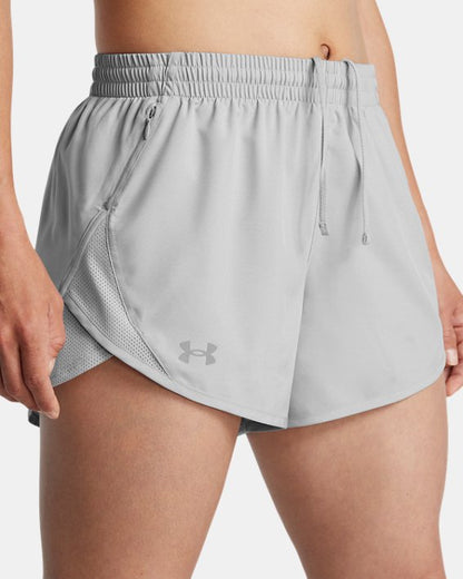 UA Fly By Heather Women's 3 Shorts