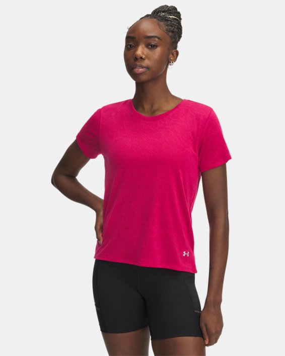 UA Launch Camo Women's Short Sleeve