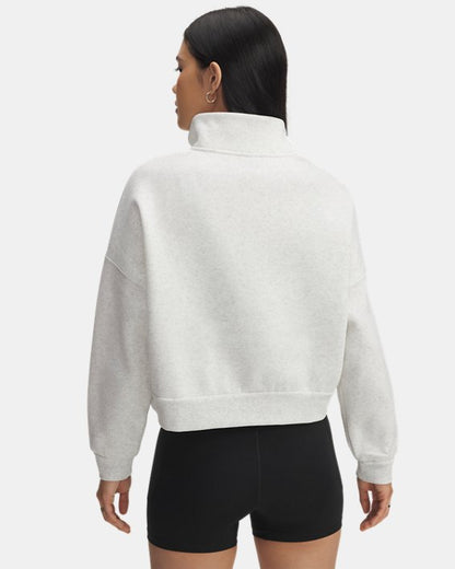 UA Icon Fleece Women's Oversized 1/2 Zip