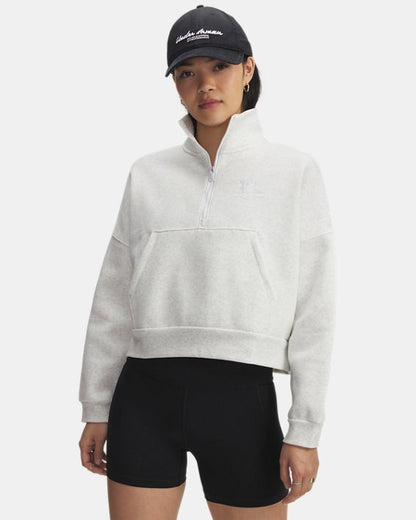 UA Icon Fleece Women's Oversized 1/2 Zip