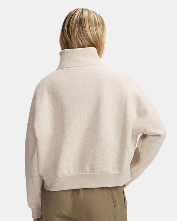UA Icon Fleece Women's Oversized 1/2 Zip