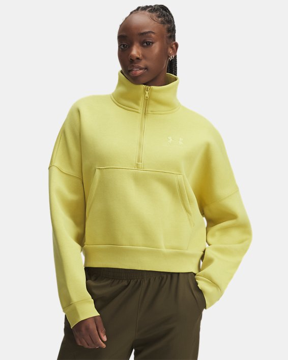 UA Icon Fleece Women's Oversized 1/2 Zip