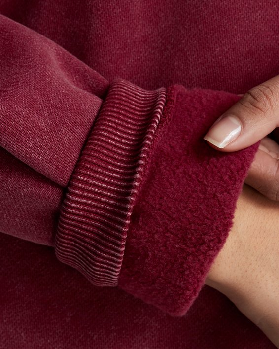 UA Icon Heavyweight Fleece Women's Oversized Crew