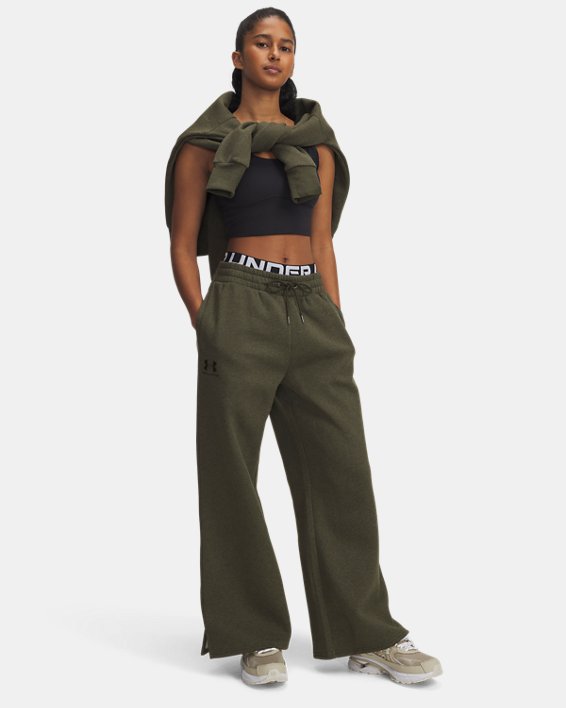 UA Icon Fleece Women's Wide Leg Pants