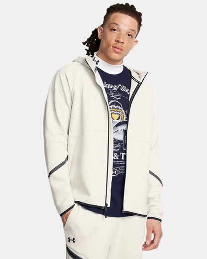 UA Unstoppable Fleece Grid Men's Full Zip