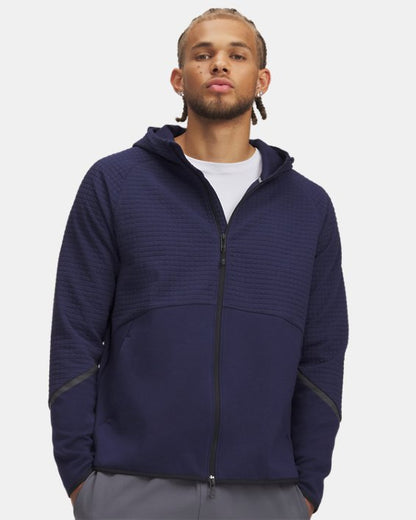 UA Unstoppable Fleece Grid Men's Full Zip
