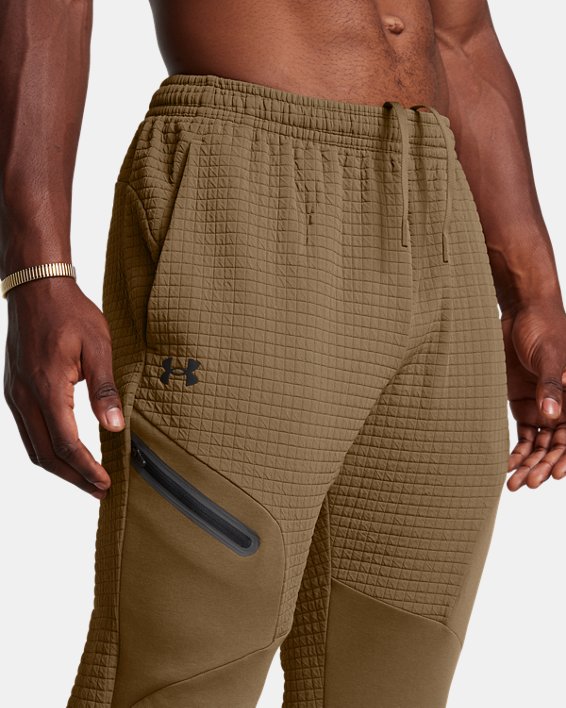 UA Unstoppable Fleece Grid Men's Joggers