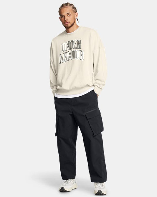 UA Icon Heavyweight Terry Men's Oversized Crew