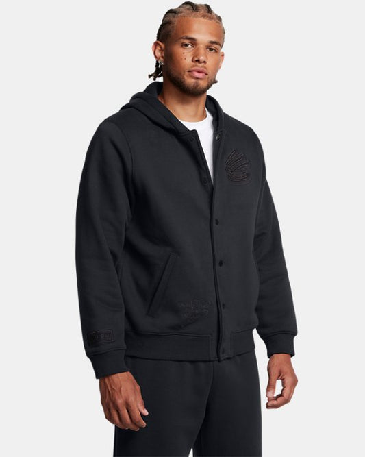 Curry Fleece Men's Varsity Jacket