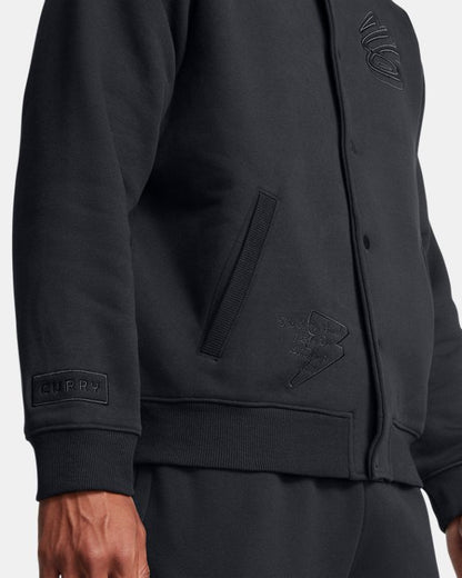 Curry Fleece Men's Varsity Jacket