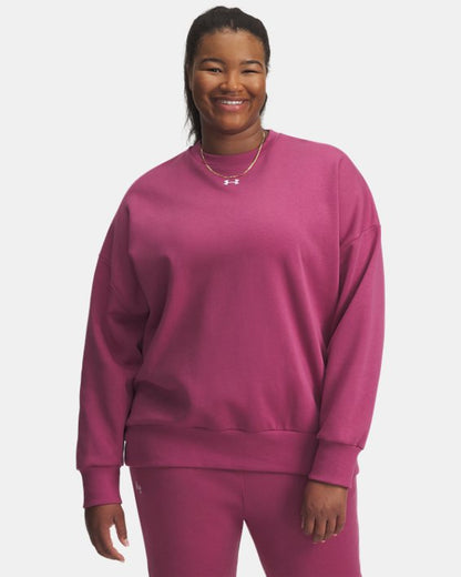 UA Rival Fleece Women's Oversized Crew