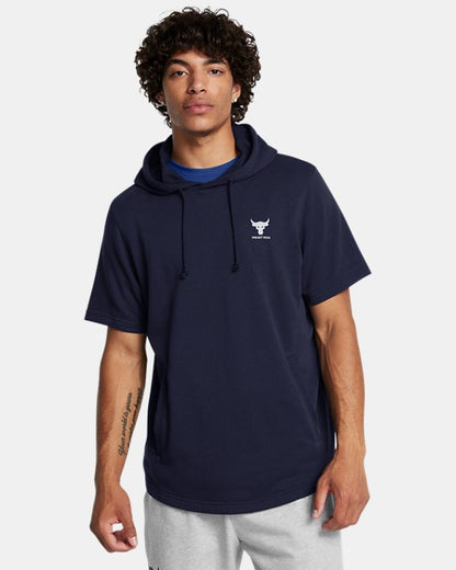 Project Rock Terry Men's Short Sleeve Hoodie