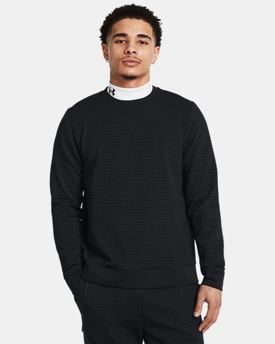 UA Unstoppable Fleece Grid Men's Crew