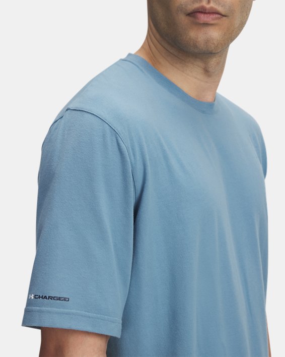 UA Icon Charged Cotton Men's Short Sleeve