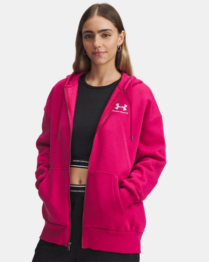 UA Icon Fleece Women's Oversized Full Zip
