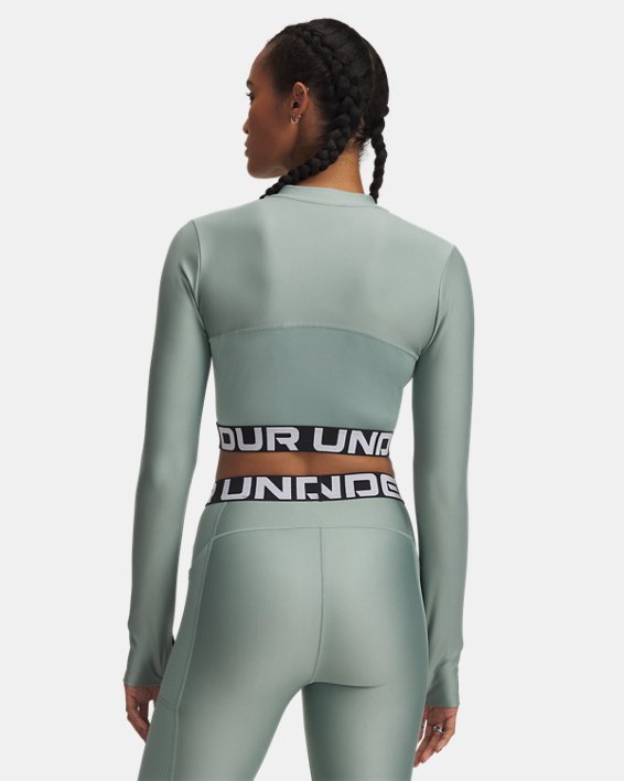 HeatGear Rib Women's 1/4 Zip Long Sleeve