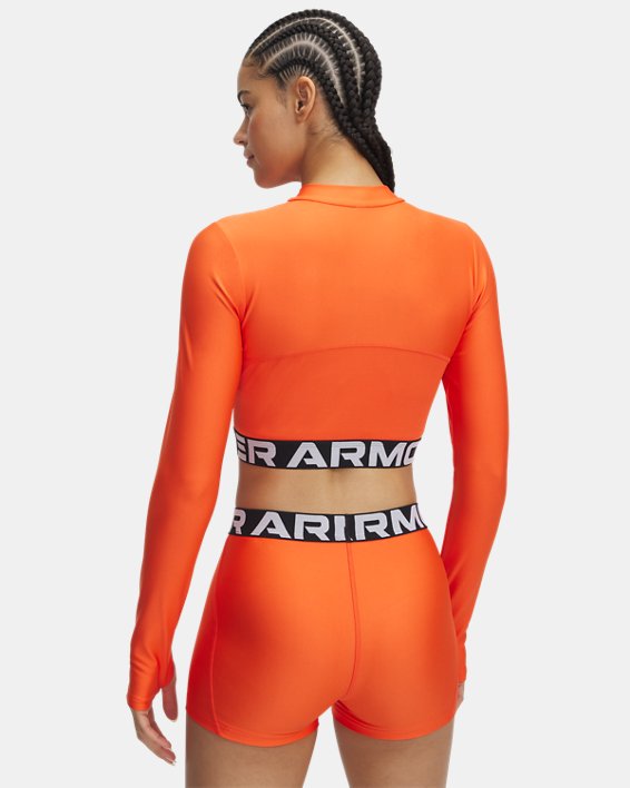 HeatGear Rib Women's 1/4 Zip Long Sleeve