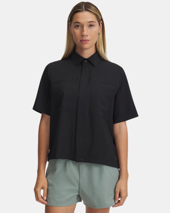 UA Fish Pro Hybrid Woven Women's Short Sleeve