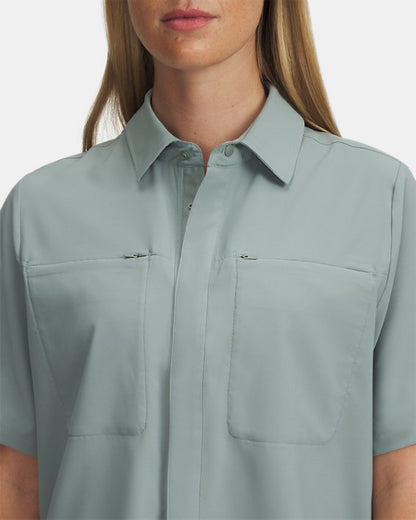 UA Fish Pro Hybrid Woven Women's Short Sleeve