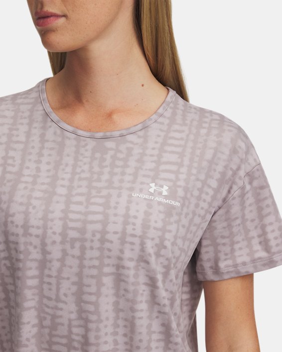 UA Vanish Energy 2 Printed Women's Short Sleeve