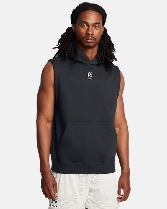 Curry Splash Men's Sleeveless Hoodie