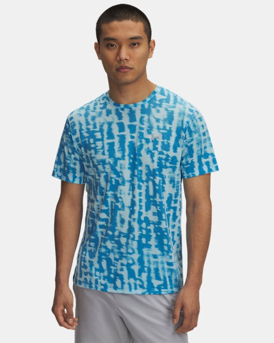 UA Launch Printed Men's Short Sleeve