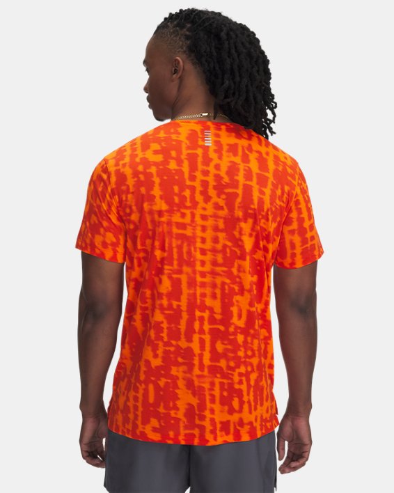 UA Launch Printed Men's Short Sleeve