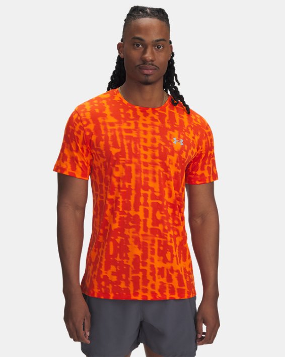 UA Launch Printed Men's Short Sleeve