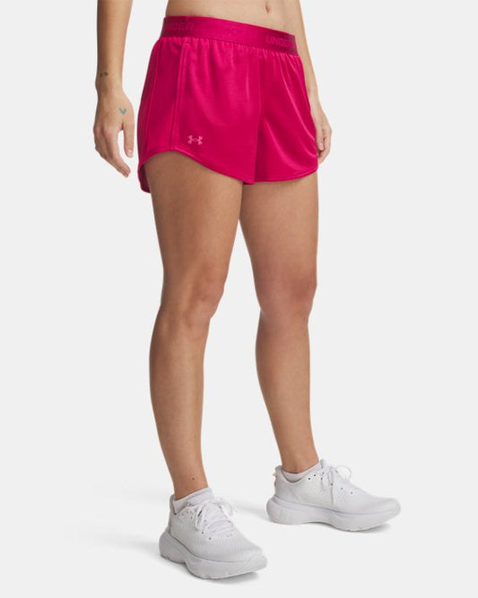 UA Tech Play Up Shine Women's 3 Shorts