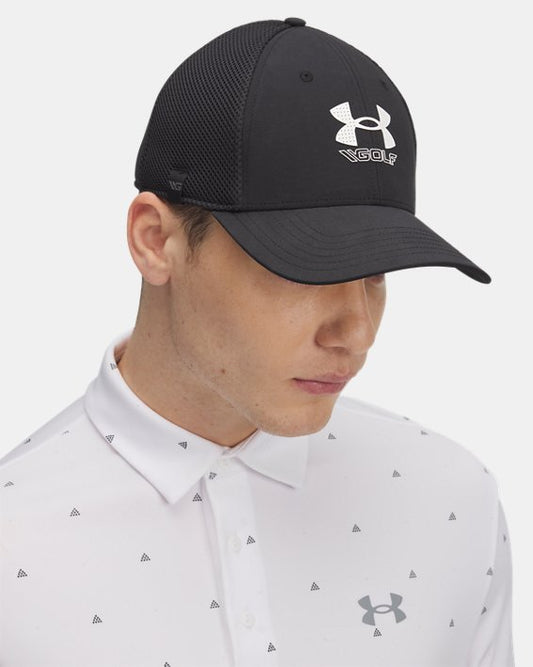 UA Drive Low Men's Stretch Fit Cap