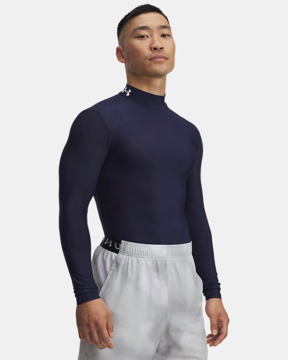 HeatGear OG Compression Men's Mock Long Sleeve
