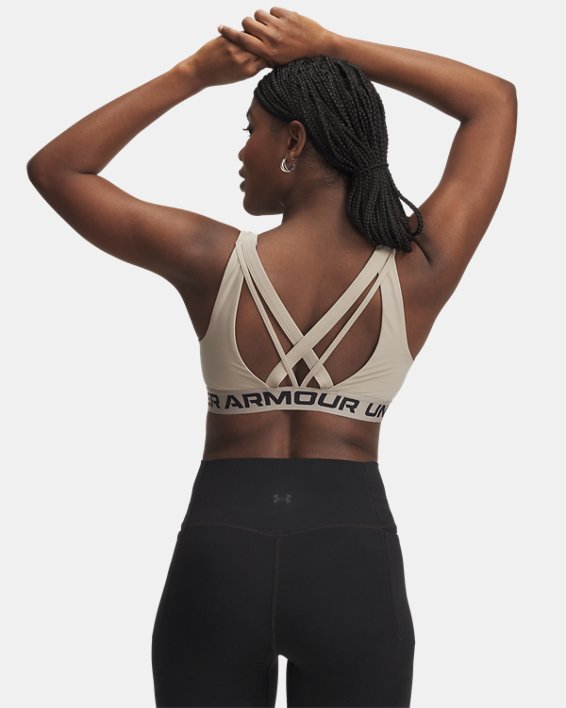 Armour Mid Crossback Strappy Women's Sport Bra