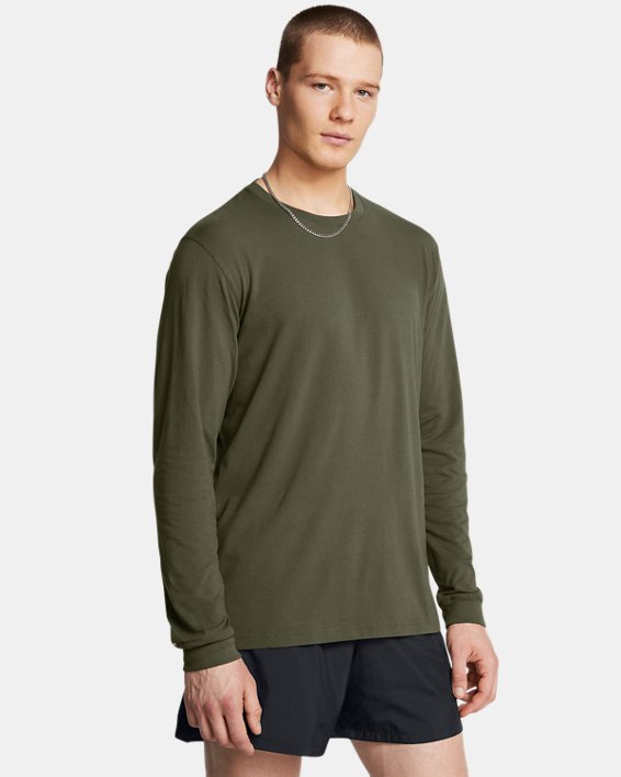 UA Icon Charged Cotton Men's Long Sleeve
