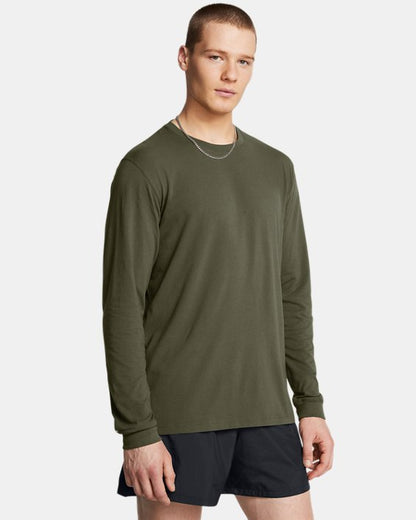 UA Icon Charged Cotton Men's Long Sleeve