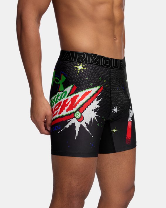 UA Performance Tech Mesh Graphic x Mountain Dew Men's Boxerjock