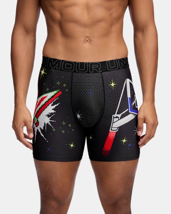 UA Performance Tech Mesh Graphic x Mountain Dew Men's Boxerjock