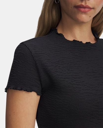 UA Courtside Crinkle Women's Short Sleeve