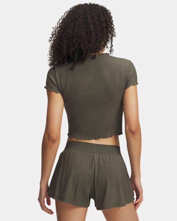 UA Courtside Crinkle Women's Short Sleeve