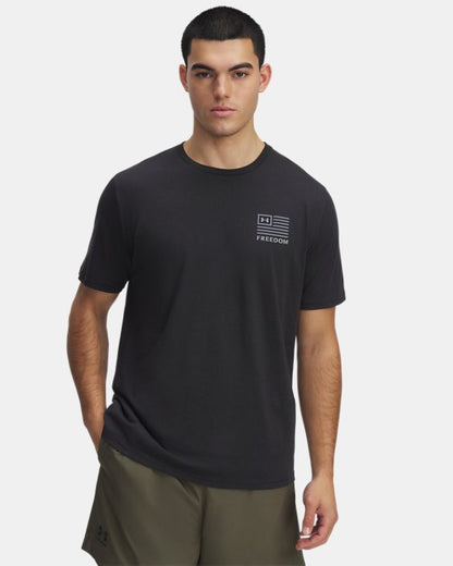 UA Freedom Left Chest Men's Short Sleeve