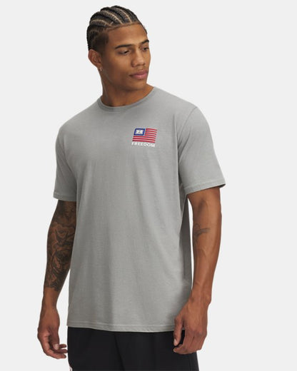 UA Freedom Left Chest Men's Short Sleeve