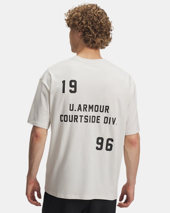UA Hoops Courtside Heavyweight Men's Oversized Short Sleeve
